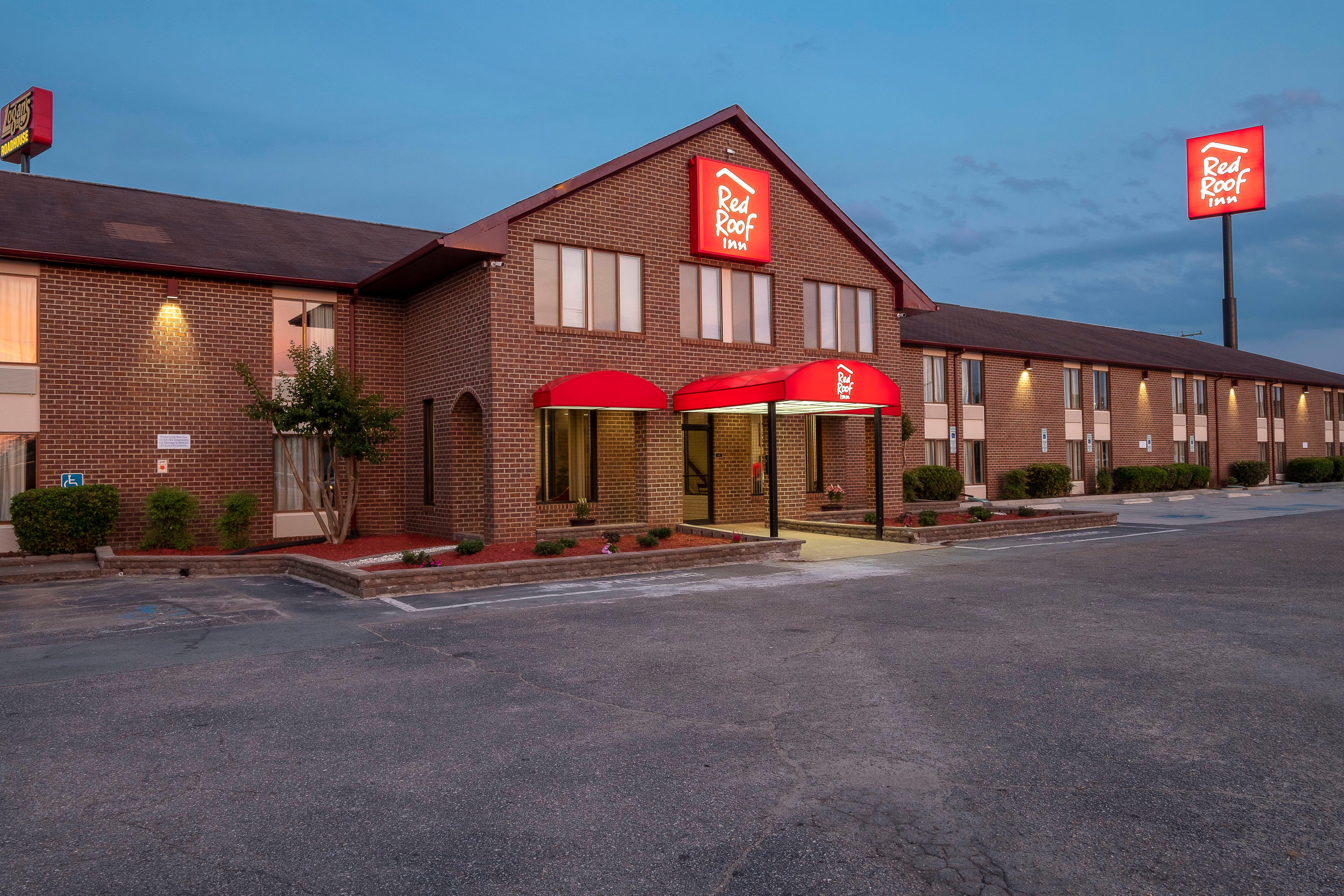 Red Roof Inn Роанок-Рапідс Екстер'єр фото